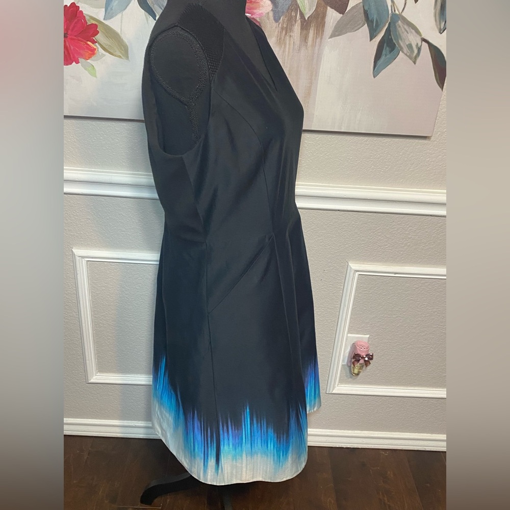 Black and Blue Dress - Picture 11 of 16